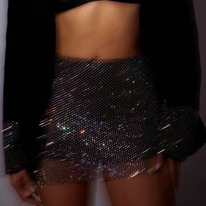 SLA the Label Romi DIAMANTE Skirt Size Small NWT